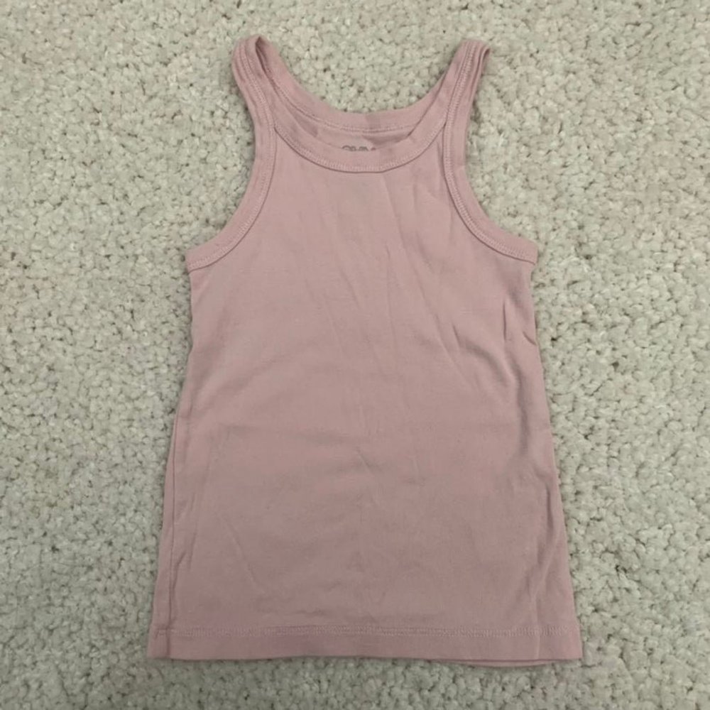 Toddler Girls pink tank top size 4